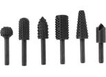 Extol Premium 8803701 Raspa Rotante Per Legno, Set Di 6 Pezzi