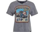 Maglietta Queen Kerosin Arizona Queen Damen, Grigio, 3XL