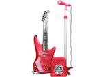 Chitarra Per Bambini Microfono Reig Rosso