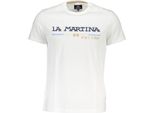 La Martina T-Shirt Uomo Tessile Bianco SF21487 - Taglia: S
