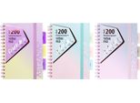 Quaderno A Schede A5 100K Griglia Ombre Astra