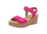 Gabor 44.653 Sandali Da Donna - Sandali Con Cinturino Rosa Elegante Nuovo