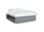 Vidaxl Struttura Letto Senza Materasso Grigio Chiaro 200X200 Cm Tessuto