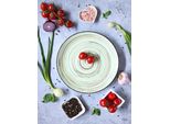 Wilmax Piatto A Spirale Pistacchio 25 Cm -Per Una Decorazione Elegante Della Tavola - WL-669114/A
