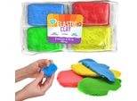 Set Argilla Da Modellare, Plastilina, 8 Colori, 70164