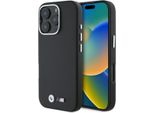 Bmw Bmhmp16X23Pmwk Iphone 16 Pro Max 6,9 Czarny/Nero Custodia Rigida M Liscia In Metallo Avvolto Magsafe