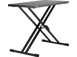 Vevor Supporto Da Tavolo Per Dj, Supporto Portatile Per Laptop E Controller Per Dj Da 81,3 X 50,8 Cm, Scrivania Leggera Per Dj, Console Per Dj, Supporto Per Dj Regolabile In Altezza, Supporto Per Tastiera Pieghevole