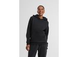 Urban Classics Donna Felpa Con Cappuccio Nero - 5XL