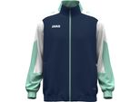 Jako Giacca Unisex In Tessuto Dynamic - 9870, Colore:Blu/Bianco/Menta, Taglia:Xxl