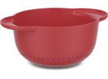 Mepal Scolapasta Chef It 163 Mm Colore Rosso Corallo Antiscivolo 1 Pezzo