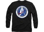 Star Trek: Discovery - Maglietta "Starfleet Command"" Per Uomo/Donna Unisex TV10166 (L) (Nero)"