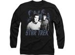 Star Trek - Maglietta "Kirk Spock & Company"" Per Uomo/Donna Unisex TV10351 (M) (Nero)"