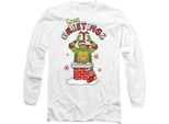 Teenage Mutant Ninja Turtles - Maglietta "Green Greetings"" Per Bambini/Donne Unisex TV10536 (M) (Weiß)"