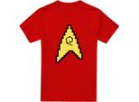 Star Trek - Maglietta "Engineering"" Per Uomo/Donna Unisex TV17597 (Xxl) (Rosso)"