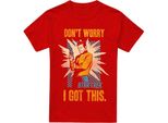 Star Trek - Maglietta "Got This"" Per Uomo/Donna Unisex TV17578 (Xl) (Rosso)"
