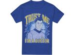 Star Trek - Maglietta "Doctor"" Per Uomo/Donna Unisex TV17583 (Xxl) (Blu Reale)"