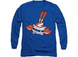 Spongebob Squarepants - Maglietta "Mr Krabby"" Per Uomo/Donna Unisex TV10721 (L) (Blu Reale)"