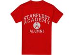 Star Trek - Maglietta "Alumni"" Per Uomo/Donna Unisex TV18201 (L) (Rosso)"