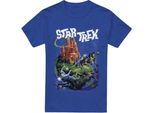Star Trek - Maglietta "Battle"" Per Uomo/Donna Unisex TV17561 (S) (Blu Reale)"