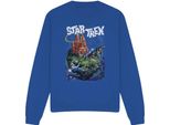 Star Trek - Felpa "Battle"" Per Uomo/Donna Unisex TV11349 (Xxl) (Blu Reale)"