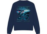 Star Trek - Felpa "Enterprise 25"" Per Uomo/Donna Unisex TV11261 (Xxl) (Blu Navy)"