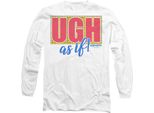 Clueless - Maglietta "Ugh As If"" Per Uomo/Donna Unisex TV10972 (M) (Bianco)"