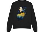 Star Trek - Felpa "25Th"" Per Uomini/Donne Unisex TV11266 (M) (Nero)"