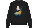 Star Trek - Felpa "25Th"" Per Uomini/Donne Unisex TV11266 (Xl) (Nero)"