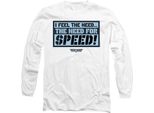 Top Gun - Maglietta "I Feel The Need"" Per Uomo/Donna Unisex TV10838 (S) (Bianco)"