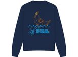 Star Trek - Felpa "Battlecruiser"" Per Bambini/Ragazzi Unisex TV11316 (Xxl) (Marineblau)"