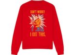Star Trek - Felpa "Got This"" Per Uomo/Donna Unisex TV11366 (Xl) (Rosso)"