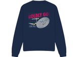 Star Trek - Felpa "Boldly Go"" Per Bambini/Ragazzi Unisex TV11451 (Xxl) (Marineblau)"