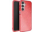 Avizar, Custodia Glitterata Per Samsung Galaxy A16 Antiurto Frizzante, Rosso