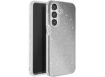 Avizar, Custodia Glitterata Per Samsung Galaxy A16 Antiurto Scintillante, Argento