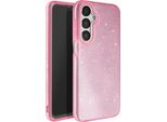 Avizar, Custodia Glitter Per Samsung Galaxy A16 Antiurto Scintillante, Rosa Chiaro