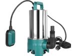Pompa Per Laghetto - Pompa Sommersa - Pompa Per Fontana - 1.100W - Per Acqua Pulita E Sporca - Con Galleggiante Automatico - 16.500 L/H - Per Piscina, Laghetto, Giardino E Cantina Allagata - Verde