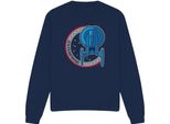 Star Trek - Felpa "Enterprise"" Per Uomo/Donna Unisex TV11490 (L) (Blu Navy)"