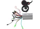 Controller Display Lcd -Pannello Di Controllo Con Interruttore Accessori Per Bici Elettrica -Scooter 36V