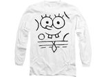 Spongebob Squarepants - Maglietta Da Uomo/Donna Unisex TV10582 (S) (Bianco)