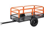 Rimorchio Ribaltabile Atv Utv In Acciaio 725.75Kg - Rimorchio Per Traino Dietro - Rimorchio Ribaltabile Offroad