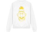 Sesame Street - Felpa Per Uomo/Donna Unisex TV20032 (S) (Bianco)