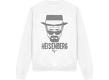 Breaking Bad - Felpa Da Uomo/Donna Unisex TV20188 (M) (Bianco/Nero)