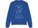 Sesame Street - Felpa "Simple Cookie"" Per Uomo/Donna Unisex TV20163 (L) (Blu Royal)"