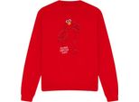 Sesame Street - Felpa "Elmo Loves You"" Per Uomo/Donna Unisex TV20140 (Xl) (Rosso)"
