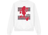Sesame Street - Felpa Uomo/Donna Unisex TV20114 (Xl) (Bianco)