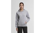 DáMská Mikina Urban Classics Ladies Basic Essential Hoody Heathergrey - Xs