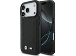 Custodia Bmw M Logo Trapuntato Magsafe Na Iphone 17 Pro - Czarne