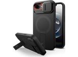 Etui Tech-Protect Poliammide Aura Magsafe Na Iphone 16E - Czarne