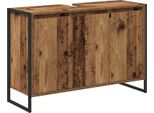 Syfax™ Mobile Da Bagno Legno Vecchio 90 X 30 X 60 Cm Legno Multistrato