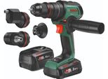 Trapano A Percussione A Batteria Advancedimpact 18V-80 Quicksnap, 2 Batterie Pba 18V